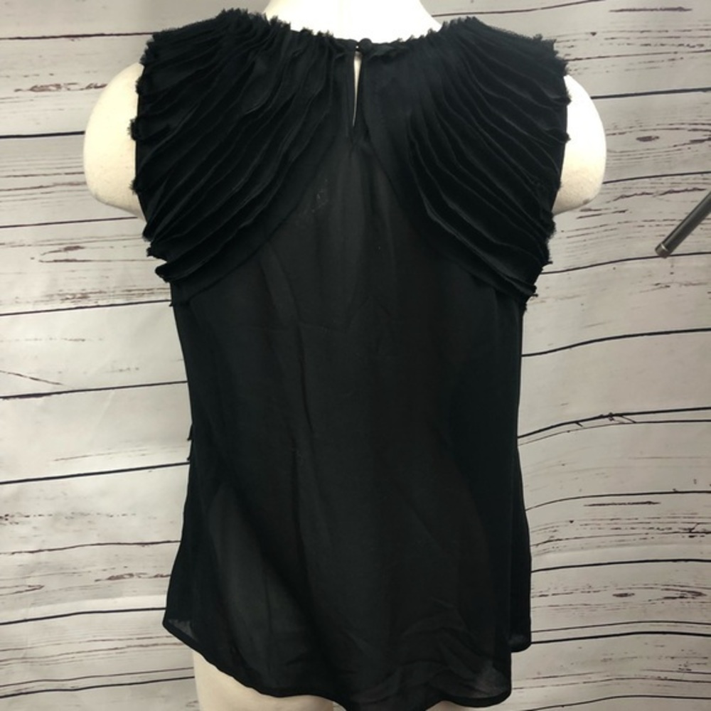 Fond Black‎ Ruffle Tank - Picture 6 of 8